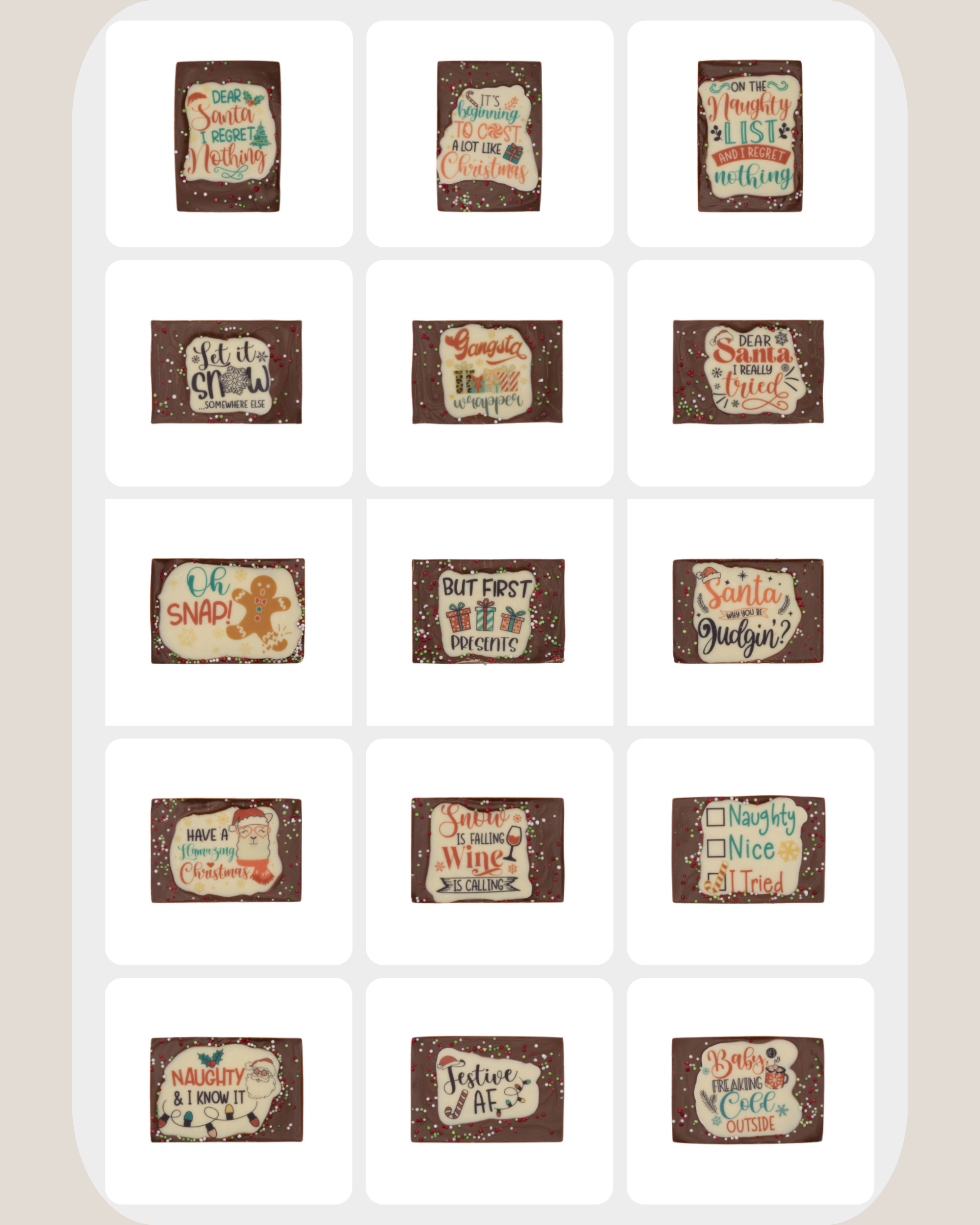 Naughty or Nice Bars