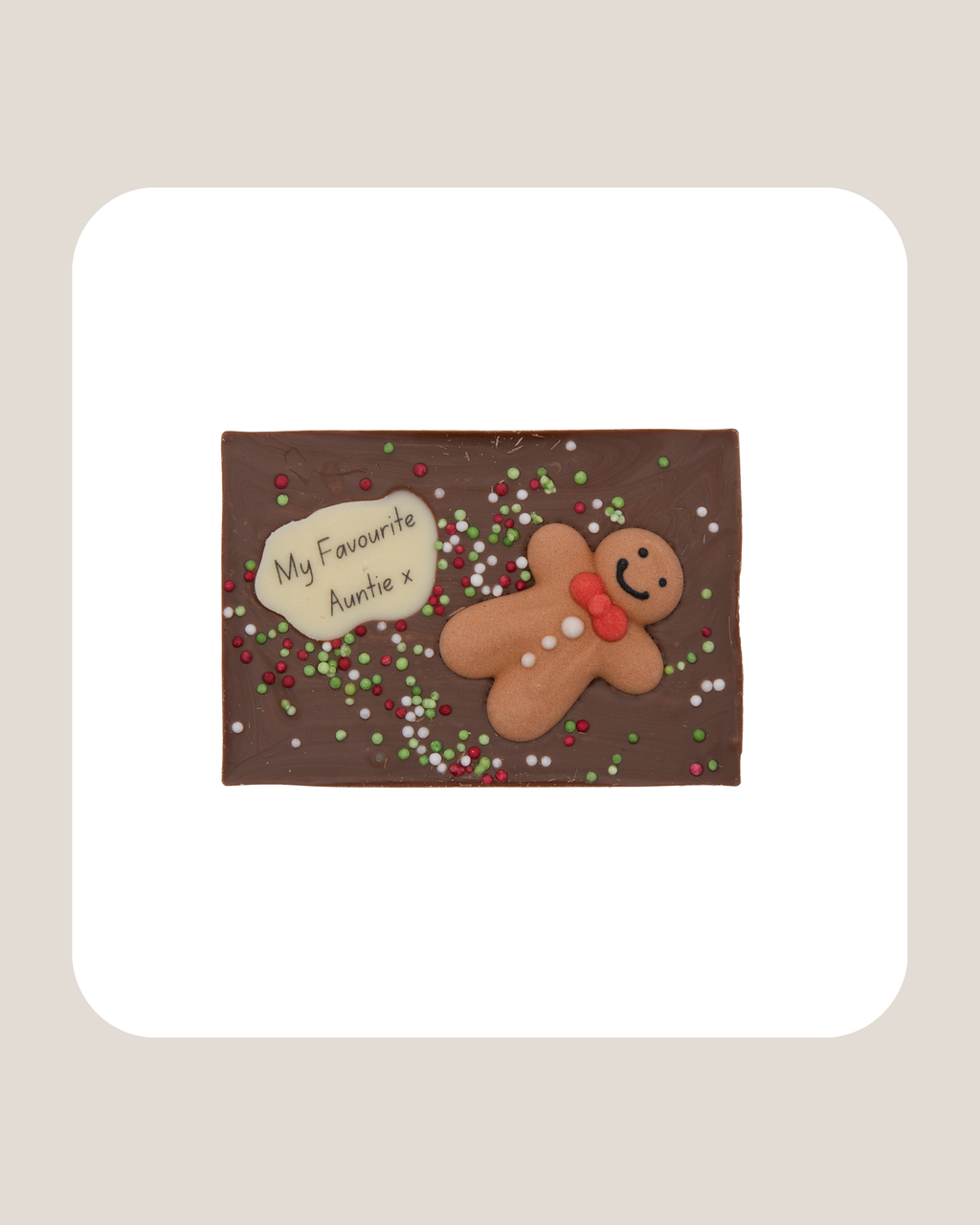 Personalised Festive Bars