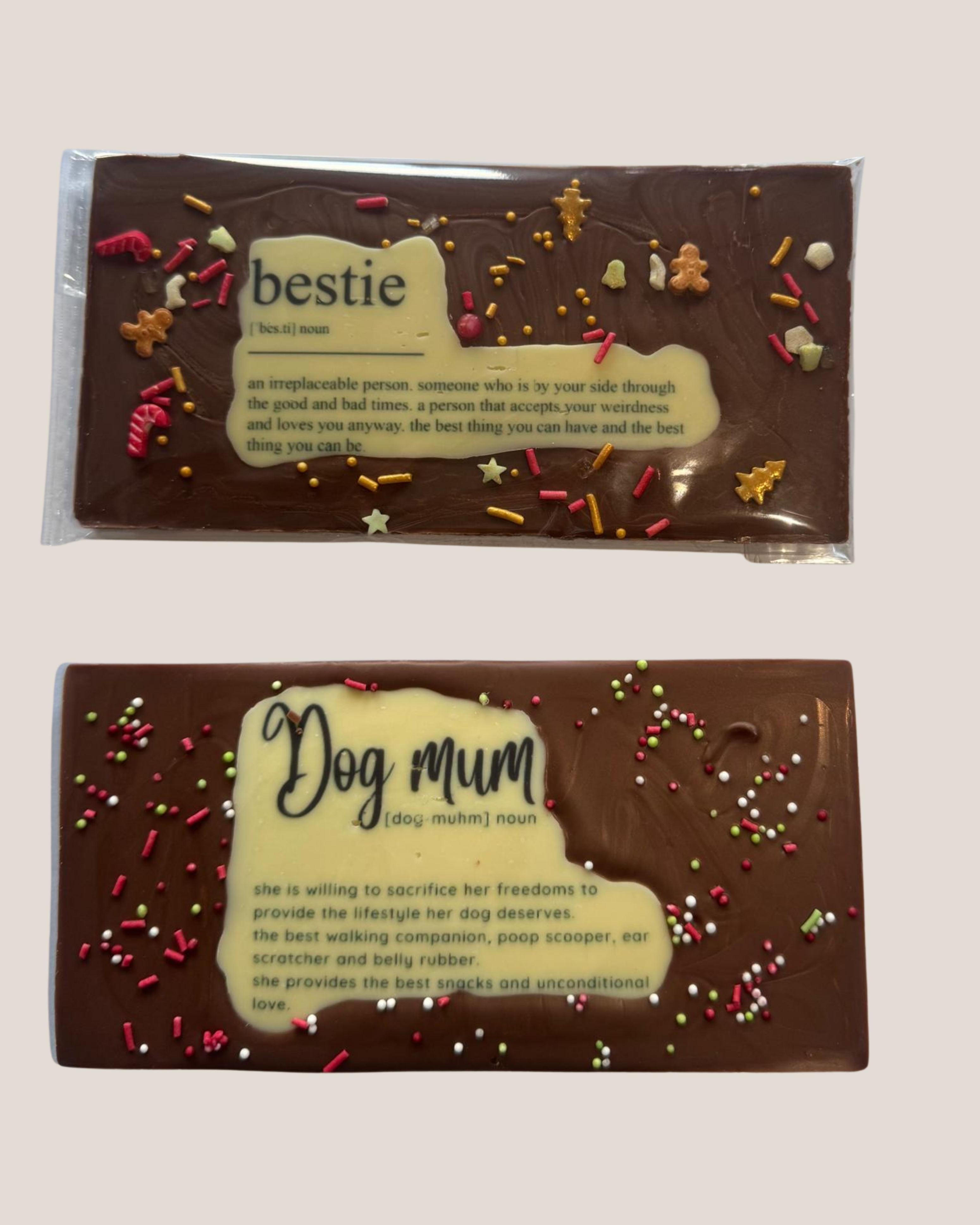 Personalised Large Bars