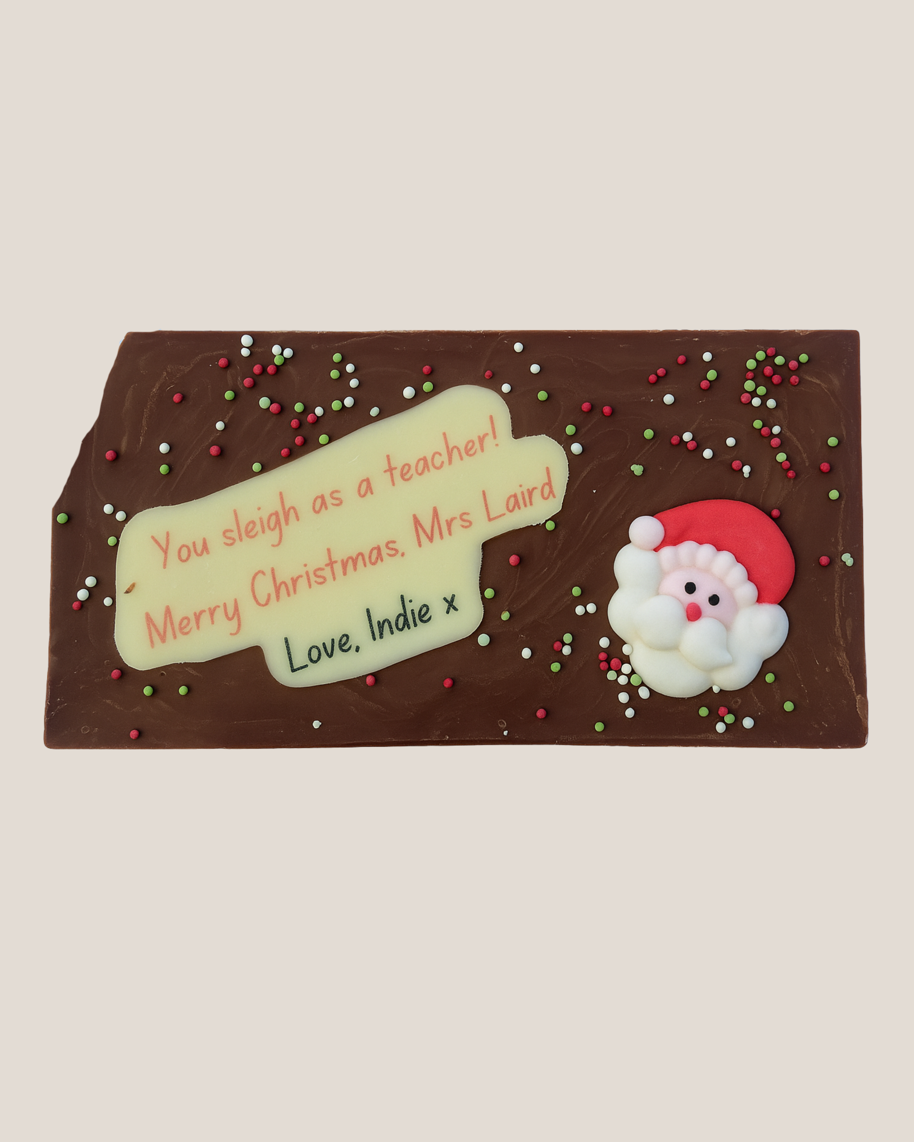 Christmas Teacher Treat Bars